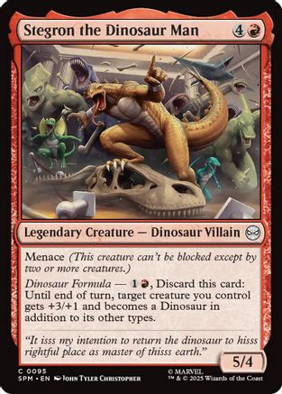 Stegron the Dinosaur Man |  (095) [Marvel's Spider-Man]