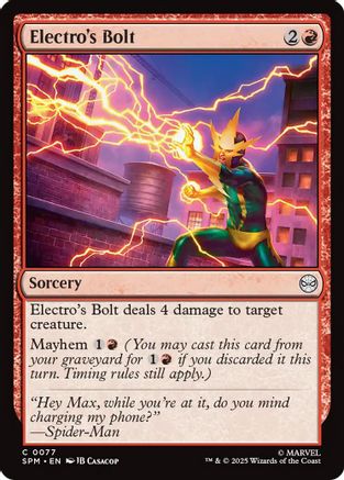 Electro's Bolt |  (077) [Marvel's Spider-Man]