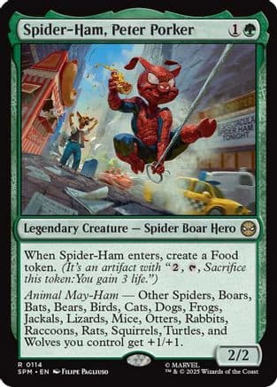 Spider-Ham, Peter Porker |  Foil (114) [Marvel's Spider-Man]