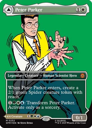 Peter Parker (Showcase) |  Foil (232) [Marvel's Spider-Man]