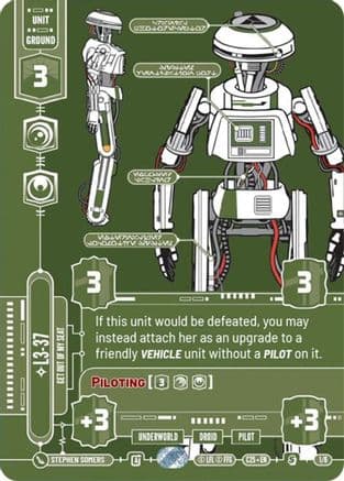 L3-37 - Get Out Of My Seat | Foil (1/6)  [2025 Convention Exclusive]