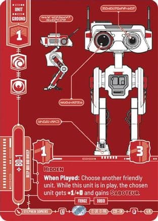 BD-1 - Beep Boo Boo Bweep | Foil (4/6)  [2025 Convention Exclusive]