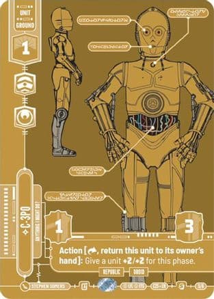 C-3PO - Anything I Might Do? | Foil (5/6)  [2025 Convention Exclusive]