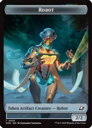 Robot // Sliver Double-Sided Token |  (10 // 1) [Edge of Eternities]