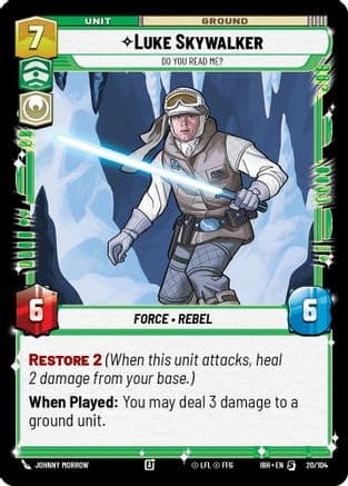 Luke Skywalker - Do You Read Me? |  (20/104)  [Intro Battle Hoth]
