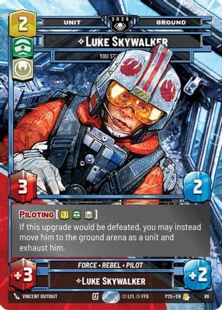Luke Skywalker - You Still With Me? | Foil (89)  [Organized Play Promos]