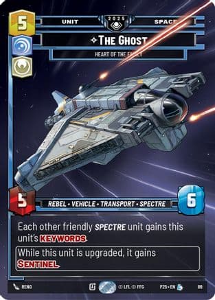 The Ghost - Heart of the Family | Foil (86)  [Organized Play Promos]