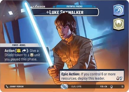 Luke Skywalker - Faithful Friend | Foil (72)  [Organized Play Promos]