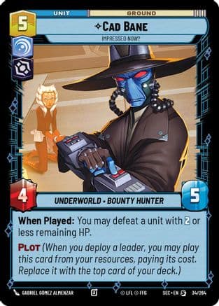 Cad Bane - Impressed Now? |  (34/264)  [Secrets of Power]