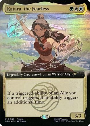 Katara, the Fearless (Extended Art) |  Foil (003) [Media Promos]