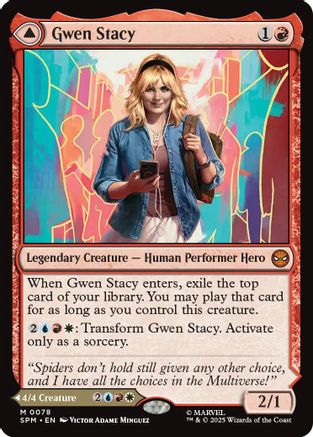 Gwen Stacy |  Foil (078) [Marvel's Spider-Man]