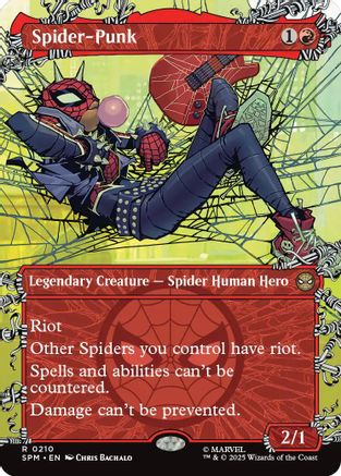 Spider-Punk (0210) (Borderless) |  (210) [Marvel's Spider-Man]
