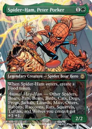Spider-Ham, Peter Porker (Borderless) |  (201) [Marvel's Spider-Man]