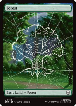 Forest (0193) |  Foil (193) [Marvel's Spider-Man]