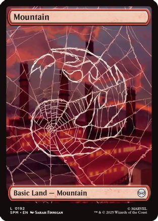 Mountain (0192) |  Foil (192) [Marvel's Spider-Man]