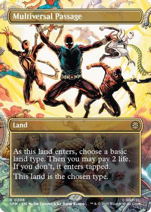 Multiversal Passage (Borderless) |  (206) [Marvel's Spider-Man]