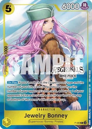 Jewelry Bonney (Offline Regional Participation Pack 2025 Vol.2) (P-085) - One Piece Promotion Cards Foil