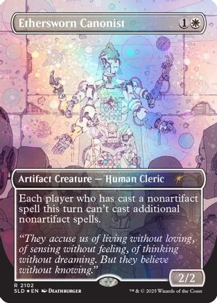 Ethersworn Canonist (Galaxy Foil) |  Foil (2102) [Secret Lair Drop Series]