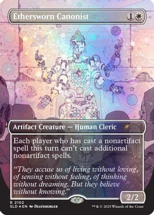 Ethersworn Canonist (Galaxy Foil) |  Foil (2102) [Secret Lair Drop Series]