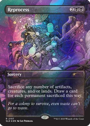 Reprocess (Galaxy Foil) |  Foil (2107) [Secret Lair Drop Series]