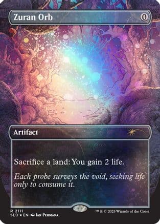Zuran Orb (Galaxy Foil) |  Foil (2111) [Secret Lair Drop Series]