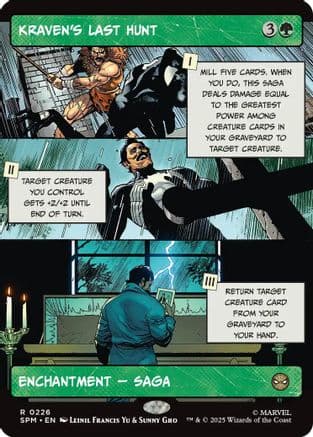 Kraven's Last Hunt (Borderless) |  Foil (226) [Marvel's Spider-Man]
