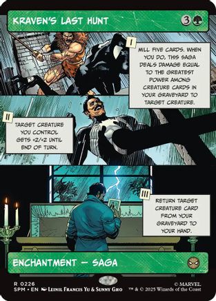 Kraven's Last Hunt (Borderless) |  Foil (226) [Marvel's Spider-Man]