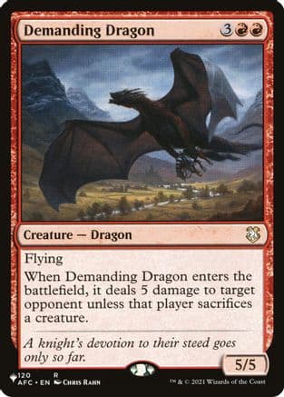Demanding Dragon |  (120) [The List Reprints]