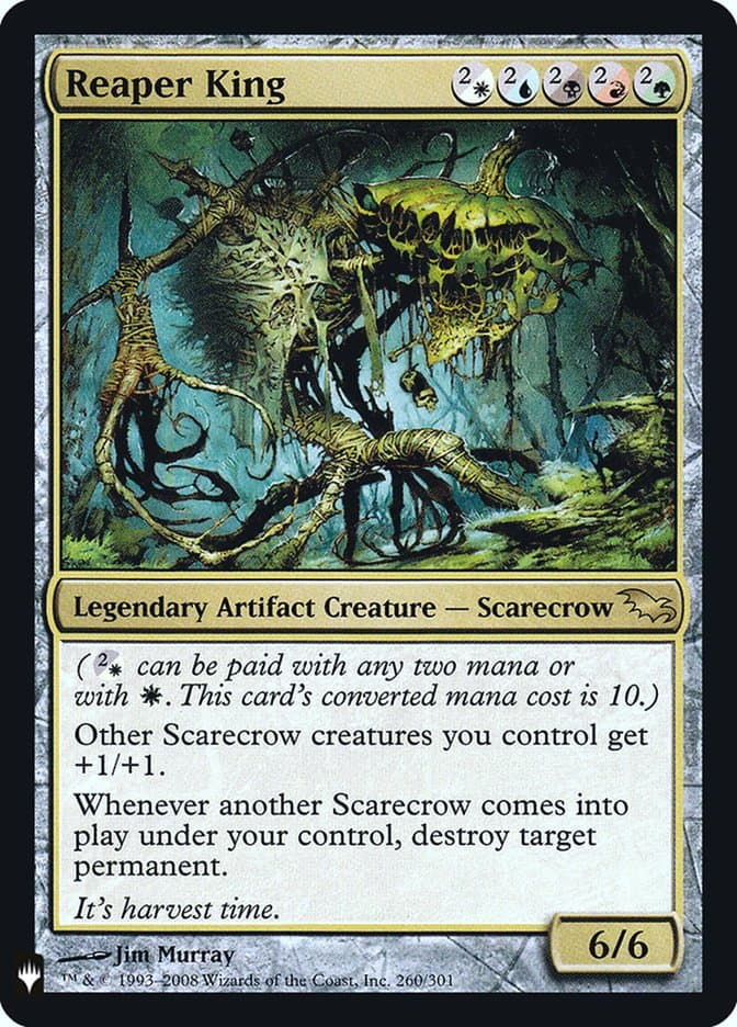 Reaper King |  Foil (SHM-260) [The List]