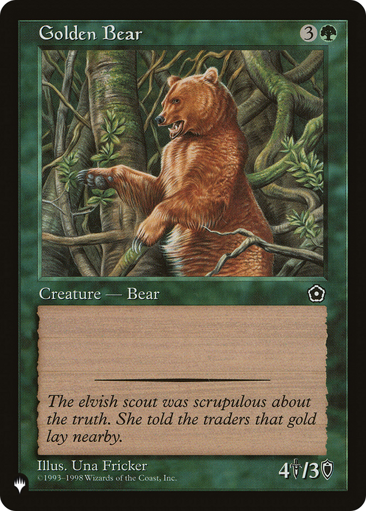Golden Bear |  (P02-127) [The List]