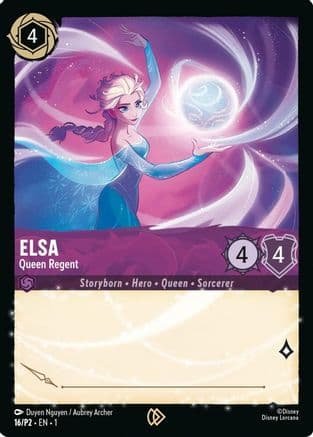 Elsa - Queen Regent |  (16/P2) [Disney Lorcana Promo Cards]