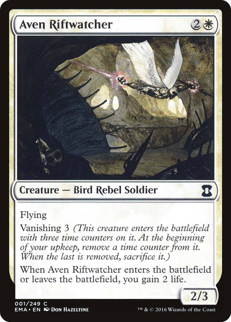 Aven Riftwatcher [Eternal Masters] Foil