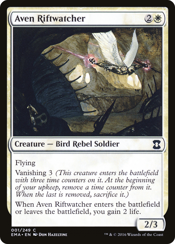 Aven Riftwatcher [Eternal Masters] Foil