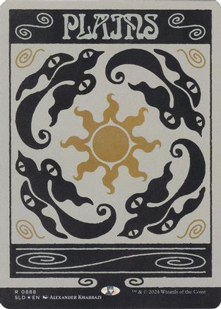 Plains (0888) (Rainbow Foil) |  Foil (888) [Secret Lair Drop Series]