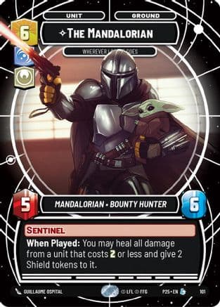 The Mandalorian - Wherever I Go, He Goes | Foil (101)  [Organized Play Promos]