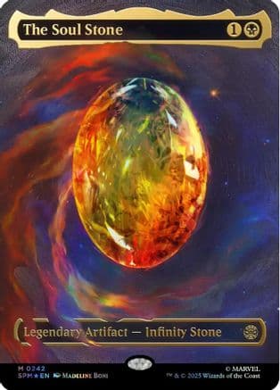 The Soul Stone (Cosmic Foil) |  Foil (242) [Marvel's Spider-Man]