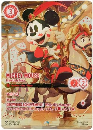 Mickey Mouse - Brave Little Prince (Iconic) | Holofoil (242/204) [Fabled]