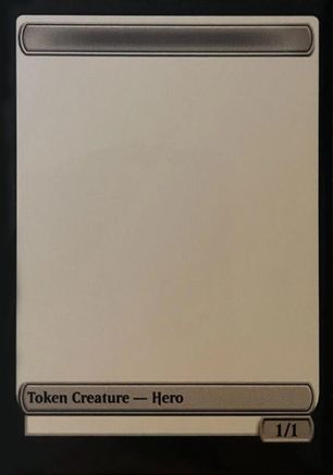 Blank Hero Token |  () [Unique and Miscellaneous Promos]