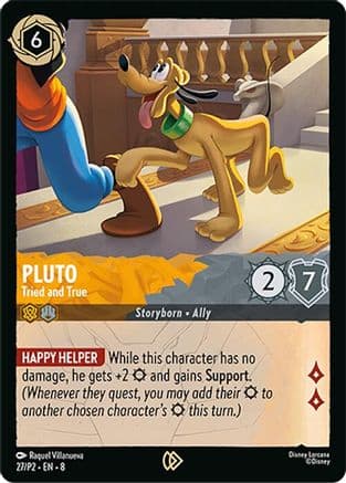 Pluto - Tried and True | Cold Foil (27) [Disney Lorcana Promo Cards]