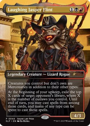 Laughing Jasper Flint |  Foil (044) [Secret Lair Showdown]