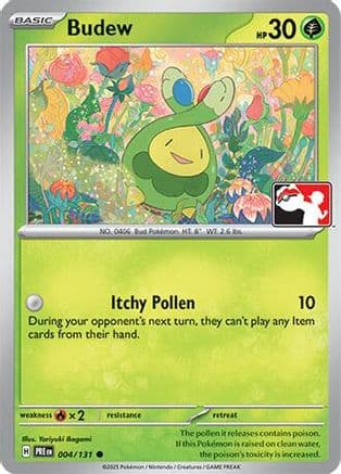 Budew 004/131 - Prize Pack Series Cards