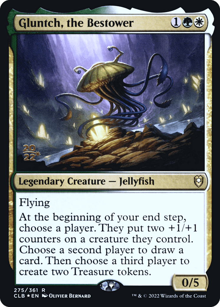 Gluntch, the Bestower [Commander Legends: Battle for Baldur's Gate Prerelease Promos]