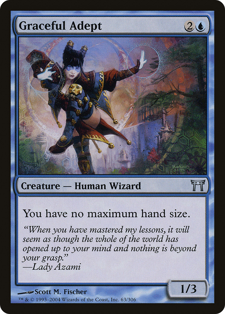 Graceful Adept [Champions of Kamigawa] Foil
