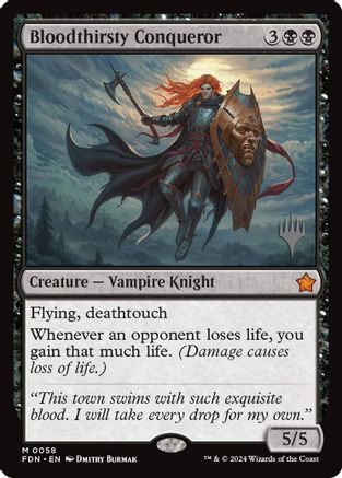 Bloodthirsty Conqueror |  (058) [Promo Pack: Edge of Eternities]