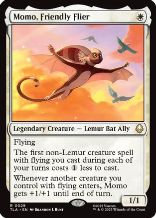 Momo, Friendly Flier |  Foil (029) [Avatar: The Last Airbender]
