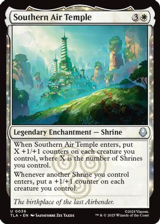Southern Air Temple |  Foil (036) [Avatar: The Last Airbender]