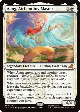 Aang, Airbending Master |  (074) [Avatar: The Last Airbender: Eternal-Legal]