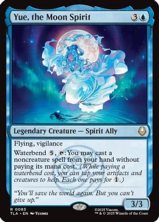 Yue, the Moon Spirit |  Foil (083) [Avatar: The Last Airbender]