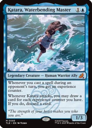 Katara, Waterbending Master |  Foil (093) [Avatar: The Last Airbender: Eternal-Legal]