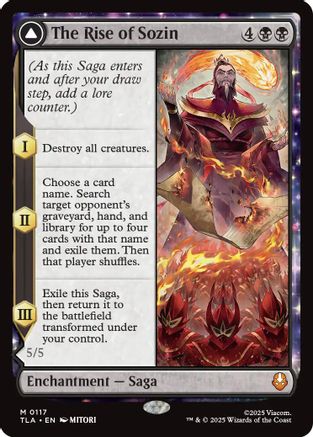 The Rise of Sozin |  Foil (117) [Avatar: The Last Airbender]